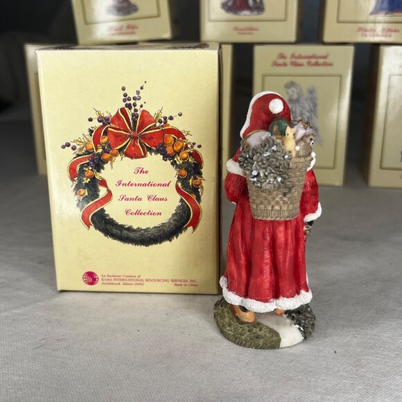 The International Santa Claus Collection Pere Noel France Figurine Christma 1993 - Picture 4 of 9